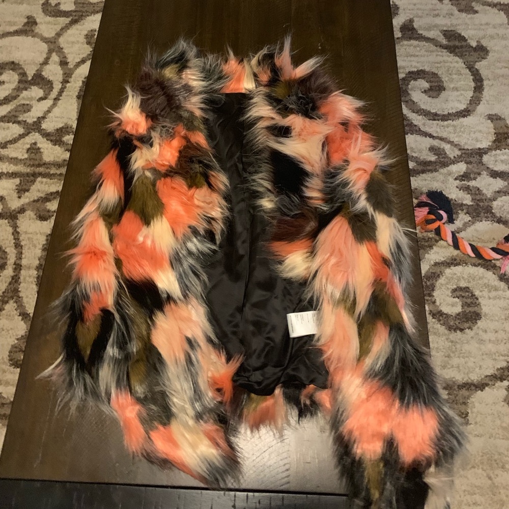 Furry vest from urban outfitters